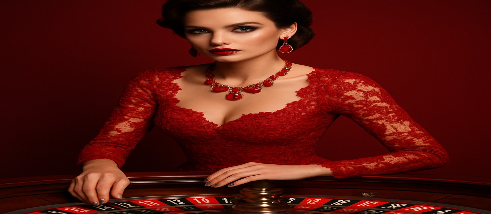 গেমিং প্ল্যাটফর্মে লাল পোশাকে এক সুদর্শন নারী 89bd-এ দ্রুত ও নিরাপদ লগইনের অফার দেন